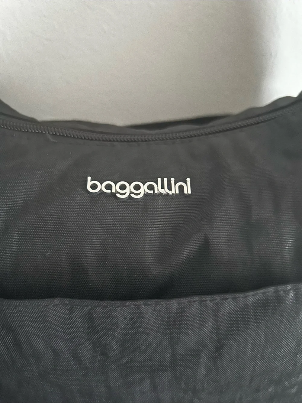Baggallini Black Hobo Shoulder Bag